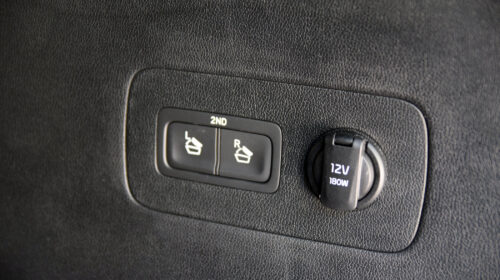 Sklápění zadních sedaček Kia Sorento