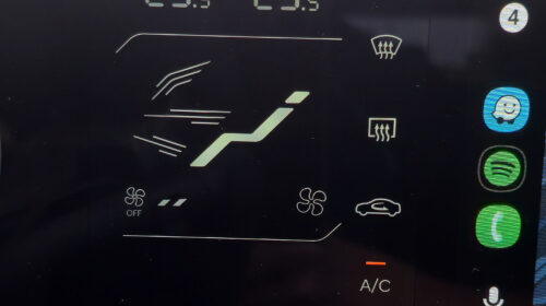 Panel klimatizace Kia EV3 GT-Line