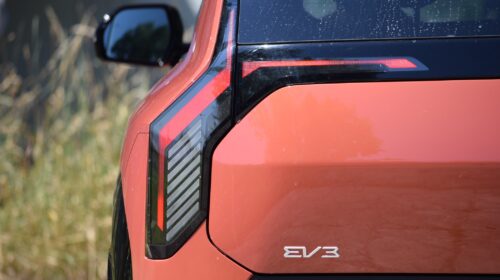 Zadní lampy vozu Kia EV3 GT-Line
