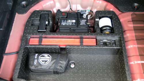 MG ZS Hybrid+ Menší prostor je pod podlahou zavazadlového prostoru