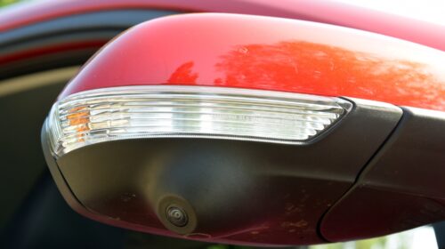 MG ZS Hybrid+ Boční kamera