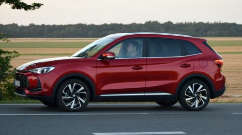 MG ZS Hybrid+ V dálničním režimu spotřeba stoupá