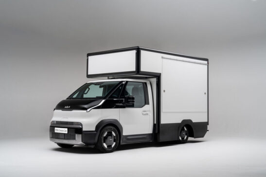 Elektrická Kia ve verzi PV5 Chassis Cab