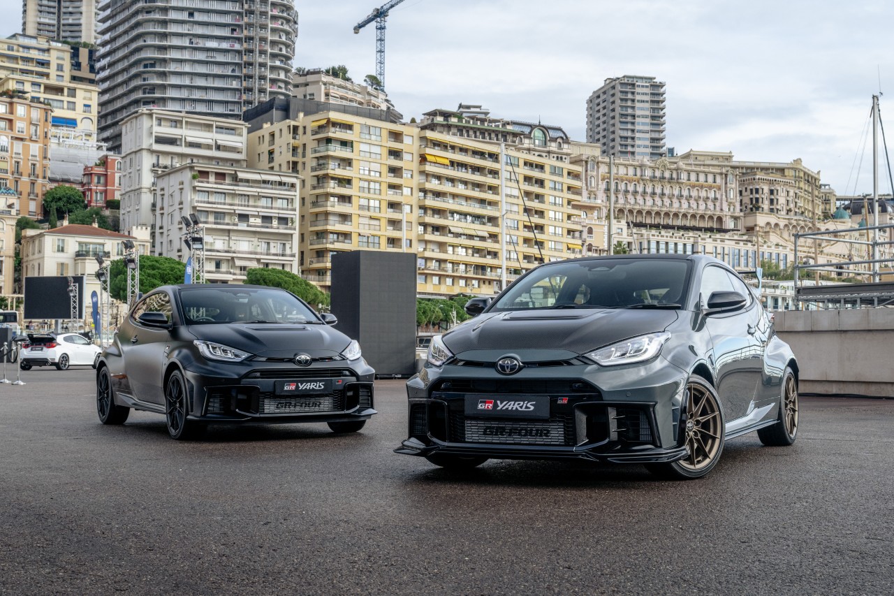 Obě speciální edice Toyoty Yaris: Toyota Yaris Sébastien Ogier 9x World Champion Edition a Morizo RR Edition